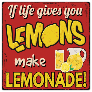 Make Lemonade - 8in x 8in