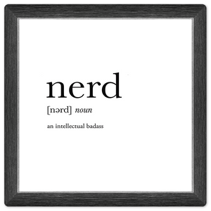 Definition of Nerd - 8in x 8in