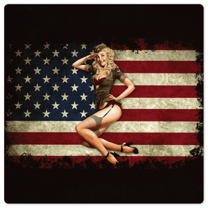 Salute to America - 8in x 8in
