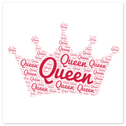 The Queen's Crown - 8in x 8in